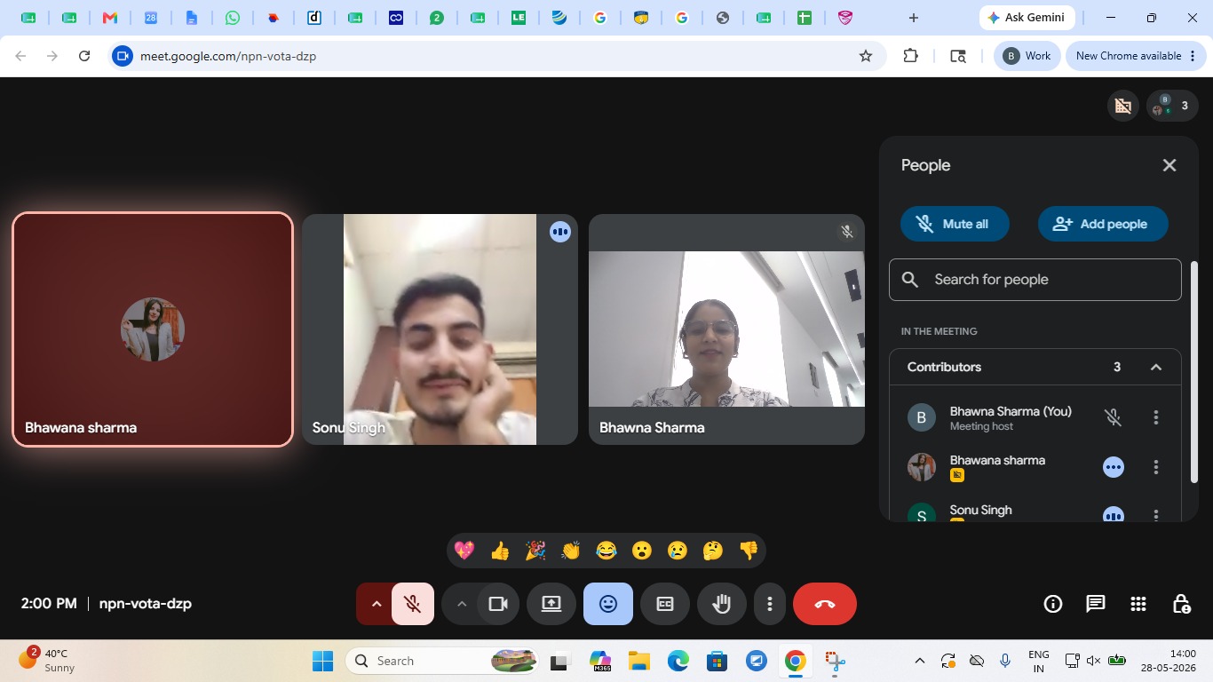 Mentorship Meeting